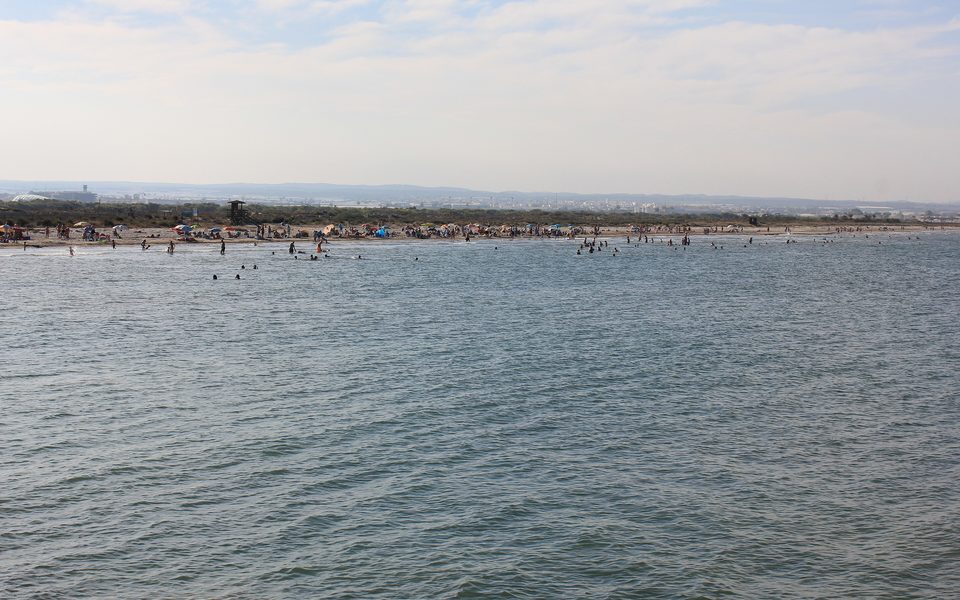 Sandstrand og Middelhavet på Costa Blanca