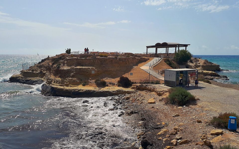 Det arkæologiske område Illeta dels Banyets ved El Campello