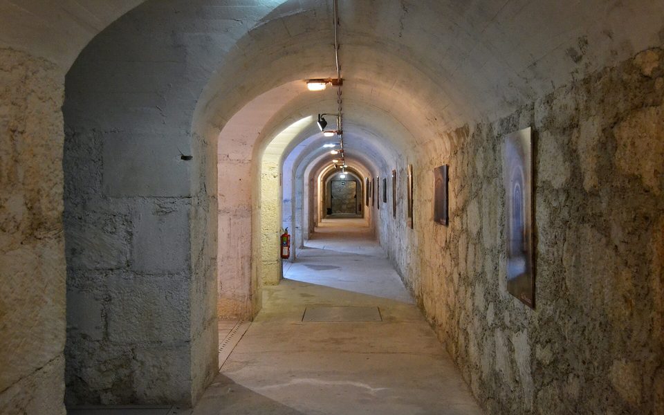 Den bevarede passage i Refugio de Cervantes under Alcoy
